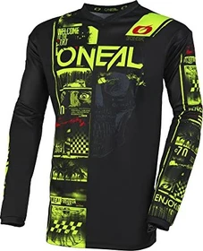 O'Neal Element Attack Trikot langarm black/neon yellow (Herren)