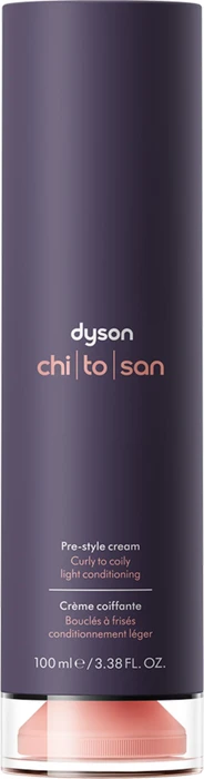 Dyson Chitosan Pre-Style Cream lockiges bis krauses Haar leichte Pflege, 100ml