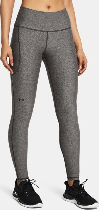 Under Armour HeatGear Armour No-Slip Hose lang charcoal light heather/black (Damen)