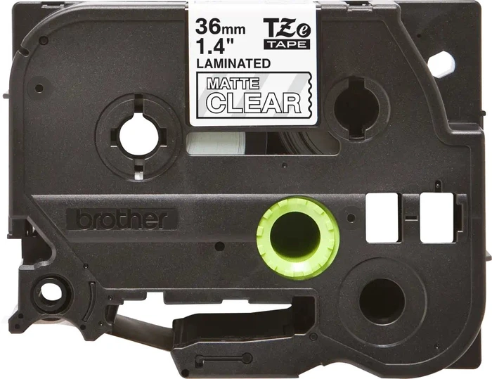 Brother TZe-M65 Beschriftungsband, 36mm, weiß/transparent matt