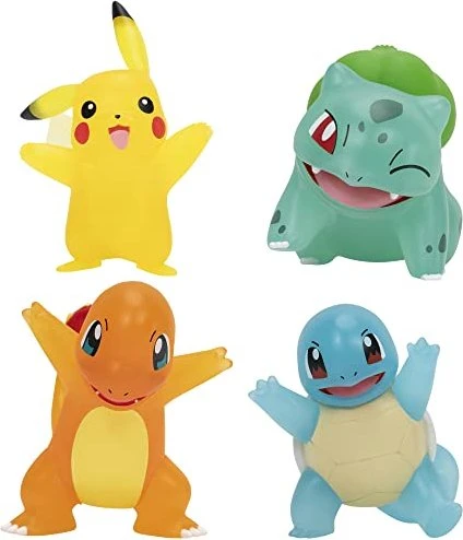 Jazwares Pokémon - Select Battle Figure 4er Pack