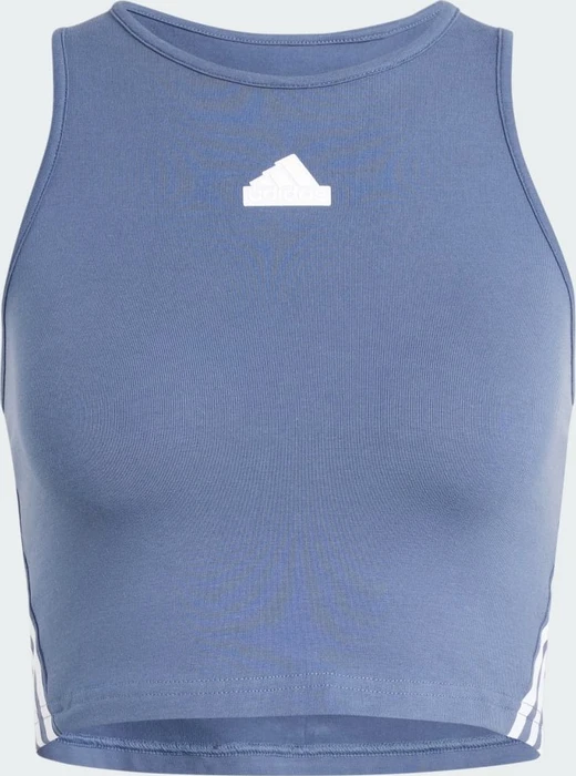 adidas Future Icons 3-Streifen Shirt ärmellos preloved ink (Damen)