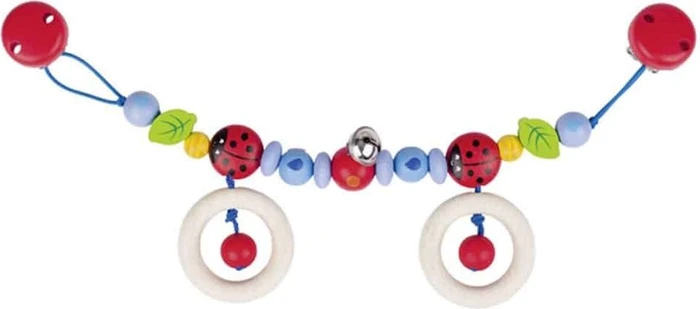 Heimess Kinderwagenkette Marienkäfer