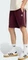 adidas Adicolor Firebird Shorts maroon/cream white (Herren) Vorschaubild