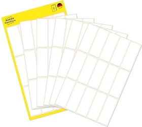 Avery-Zweckform Mini-Organisationsetiketten Sonderformat, 38x14mm, weiß, 6 Blatt (90 Etiketten)