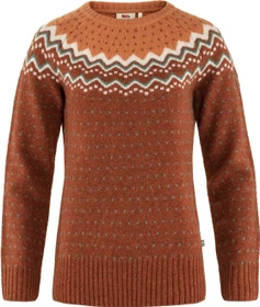 Fjällräven Övik Strickpullover autumn leaf/desert brown (Damen)