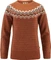 Fjällräven Övik Strickpullover autumn leaf/desert brown (Damen) Vorschaubild