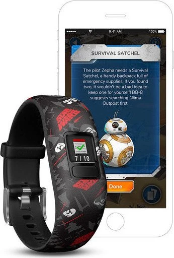 Garmin vivofit jr. 2 Star Wars First Order Aktivitäts-Tracker anpassbar