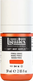 Liquitex Professional Soft Body Acrylic pyrrole orange, 59ml