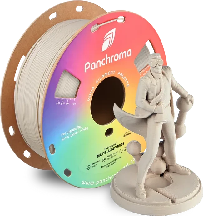 Polymaker Panchroma PLA matt, Army Beige, Spule, 1.75mm, 1.00kg