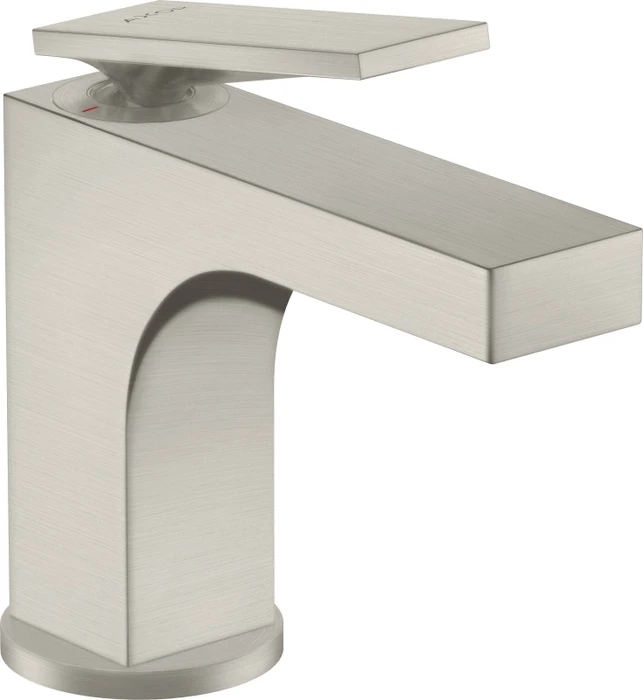 Hansgrohe Axor Citterio 90 Waschbeckenarmatur mit Hebelgriff und Ablauffernbedienung edelstahloptik
