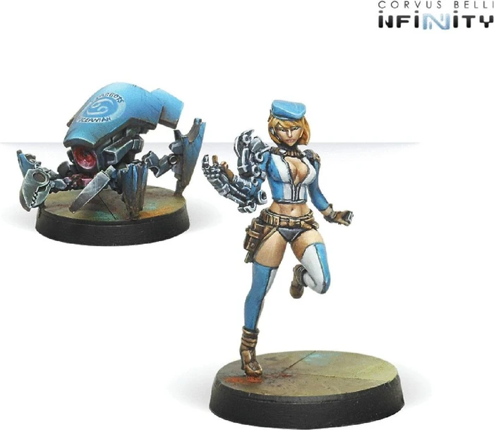 Corvus Belli Infinity - PanOceania - Tech Bee & Crabbot Ancillary Remote Unit