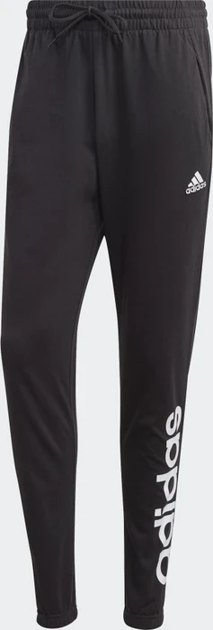 adidas Essentials Single Jersey Tapered Elasticized Cuff Logo Trainingshose lang schwarz (Herren)