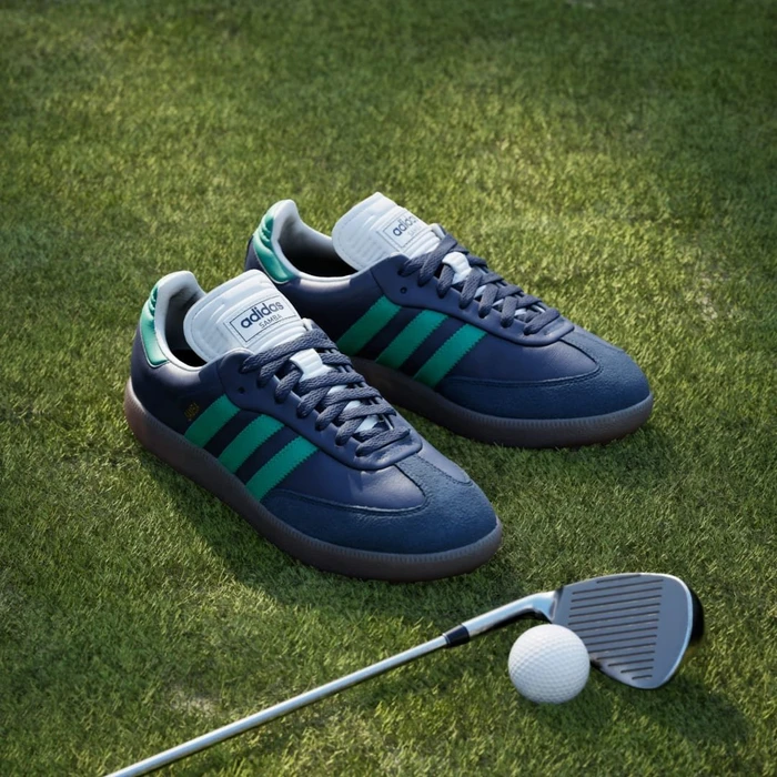 adidas Samba Spikeless Golf night indigo/court green/cloud white