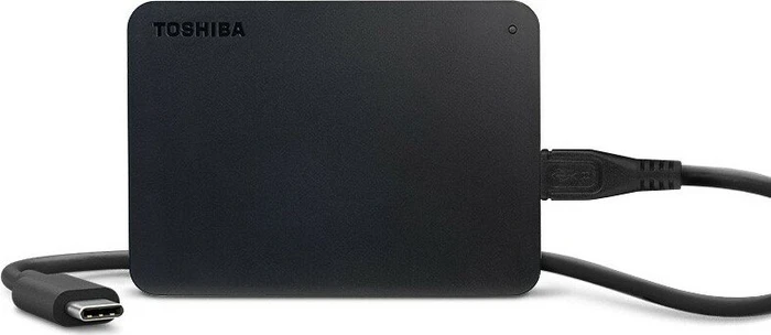 Toshiba Canvio Basics USB-C, 4TB, USB 3.0 Micro-B