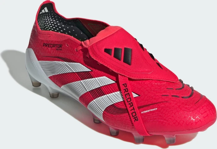 adidas Predator Elite Fold-Over Tongue AG lucid red/cloud white/core black