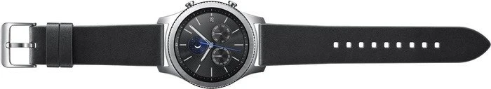Samsung Lederarmband für Samsung Gear S3 schwarz