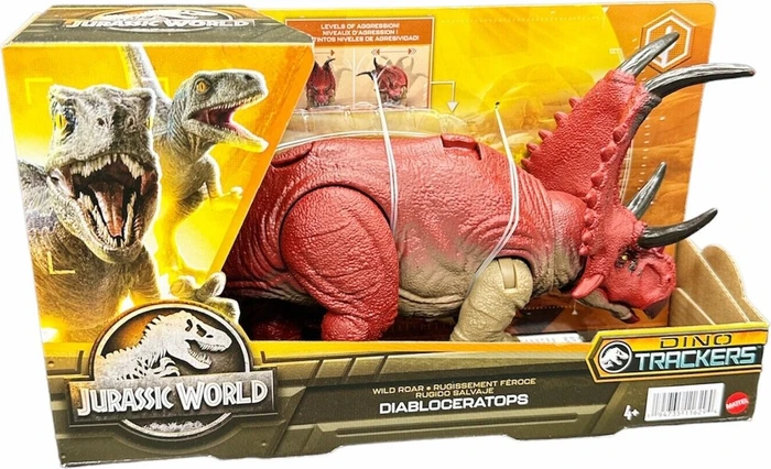 Mattel Jurassic World - Wild Roar Diabloceratops