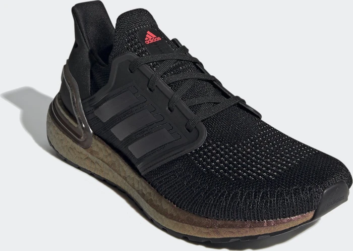 adidas Ultraboost 20 core black/grey five/signal pink/coral (Herren)