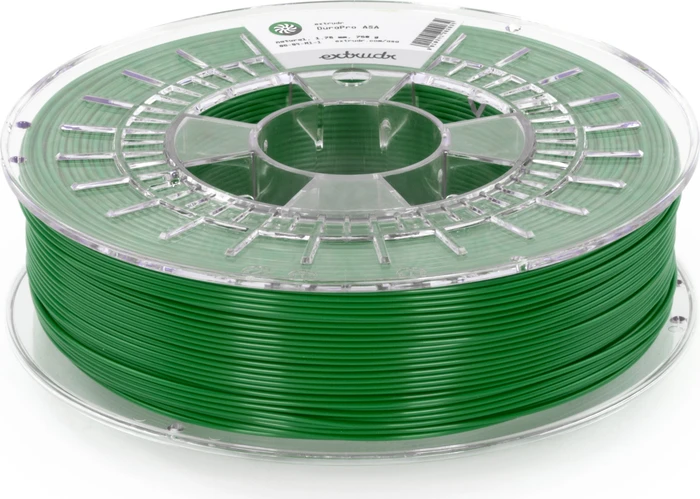 Extrudr DuraPro ASA, smaragdgrün, Spule, 1.75mm, 750g