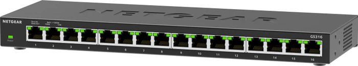 Netgear GS300 Desktop Gigabit Switch, 16x RJ-45