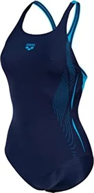 Arena Scratch Badeanzug navy/turquoise (Damen)
