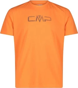 CMP Rundausschnitt Logo Funktionsshirt kurzarm flame/antracite (Herren)