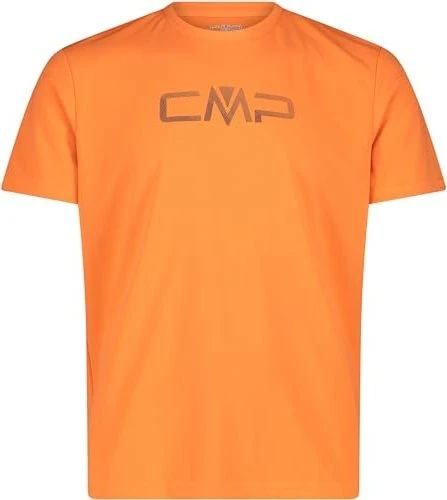 CMP Rundausschnitt Logo Funktionsshirt kurzarm flame/antracite (Herren)