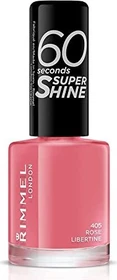 Rimmel 60 Seconds Super Shine Nagellack 405 Rose Libertine, 8ml