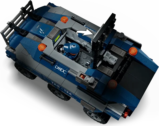 LEGO Marvel Super Heroes Spielset - Spider-Man Jagt den Gefängnistransporter