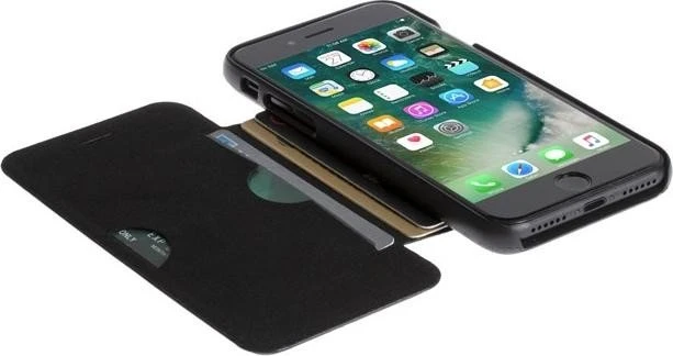 Krusell Timrå 4 Card FolioCase für Apple iPhone 7 schwarz