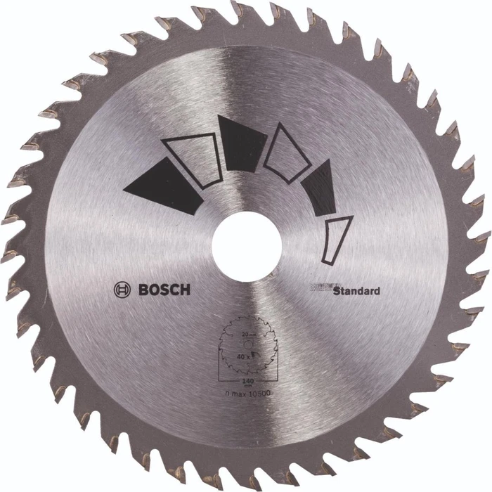 Bosch DIY Standard Kreissägeblatt 40Z, 140x2.2x20mm, 1 Stück