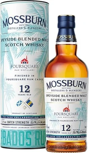Mossburn he Cask Collaboration Series Old Foursquare Rum Cask 700ml