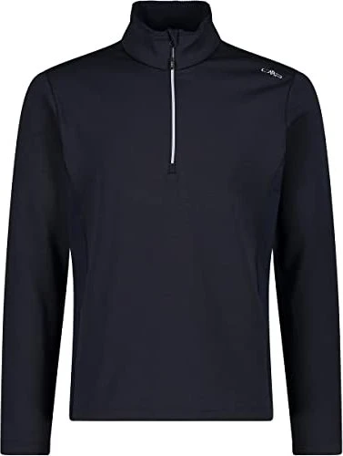 CMP Grit Tech Fleece Funktionsshirt langarm b. blue/ice (Herren)