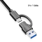 LogiLink USB 3.2 Gen1 Hub mit Ein-/Aus-Schalter, 4x USB-A 3.0, USB-C/USB-A 3.0 [Stecker] Vorschaubild