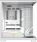 Modecom Volcano Stellar Plus NF White, Glasfenster Vorschaubild