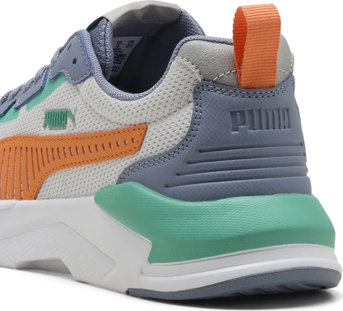 Puma X-Ray 3 feather gray/melon glow/gray sky/vibrant green (Junior)