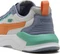 Puma X-Ray 3 feather gray/melon glow/gray sky/vibrant green (Junior) Vorschaubild