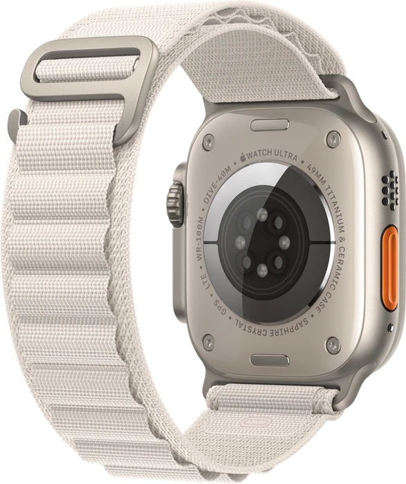Apple Alpine Loop Medium für Apple Watch Ultra (49mm) polarstern