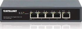 Intellinet Desktop Gigabit Switch, 5x RJ-45, 65W PoE++ PD (561808 / IPS-05G-65W)