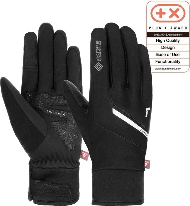 Reusch Versa Windstopper Handschuhe schwarz/silber (6420025-7702)