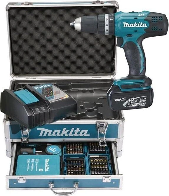 Makita DHP453RFX8 Akku-Schlagbohrschrauber inkl. Akku 3.0Ah