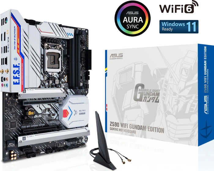 ASUS Z590 WIFI Gundam Edition (Intel 1200)