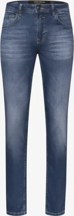 Street One Player Jeans mid blue wash (Herren)