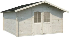 Palmako Lotta 13.9m² Gartenhaus transparent tauchgrundiert