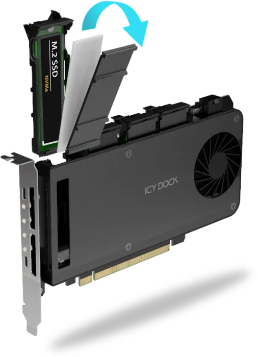 Icy Dock ExpressSlot Slide MB204MP-B