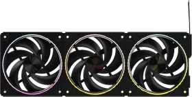 Zalman ZM-DF120 A3, schwarz, 124mm, 3er-Pack
