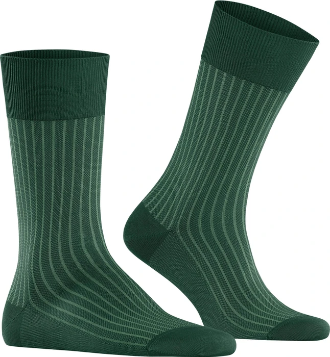 Falke Oxford Stripe Socken hunter green (Herren)
