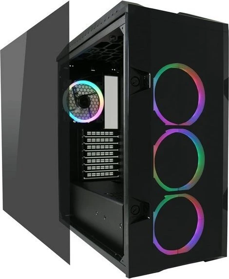 LC-Power Gaming 998B Rambot, Glasfenster