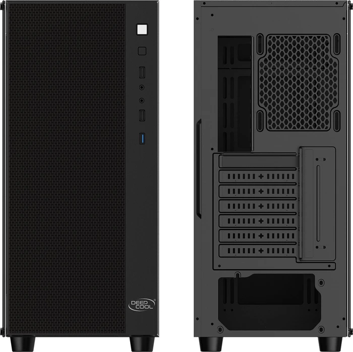 DeepCool Matrexx 55 Mesh, schwarz, Glasfenster